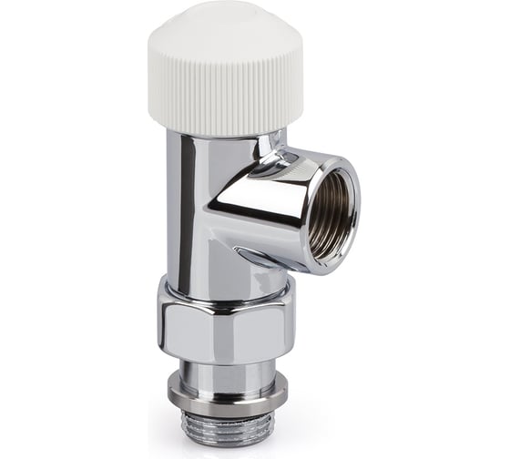 Вентиль на подачу SR Rubinetterie осевой Tondera 1/2", термостатический, цвет хром 0631-1500C000