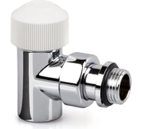 Вентиль на подачу SR Rubinetterie угловой, серия Tondera 1/2", термостатический, хром 0640-1500C000