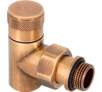 Запорный клапан SR Rubinetterie угловой 1/2", цвет бронза 0670-1500Z000