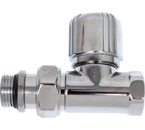 Термостатический вентиль FAR прямой, 1/2" ВР, серебро, EPDM FL 0225 12P