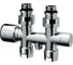 Набор узел с термостатом и запорными клапанами FAR прямой, М24x19 - 1/2"НР FL 0269 C12 1