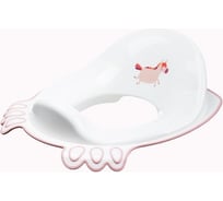 Детская накладка на унитаз Kidfinity с декором, светло-розовый 43130883351