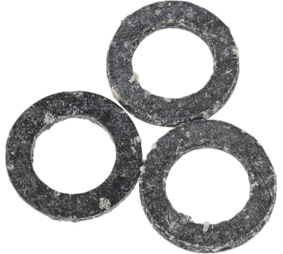 Прокладка СТМ 3/8", паронит, 15x8х2 мм, 10 шт SPSWC038-10
