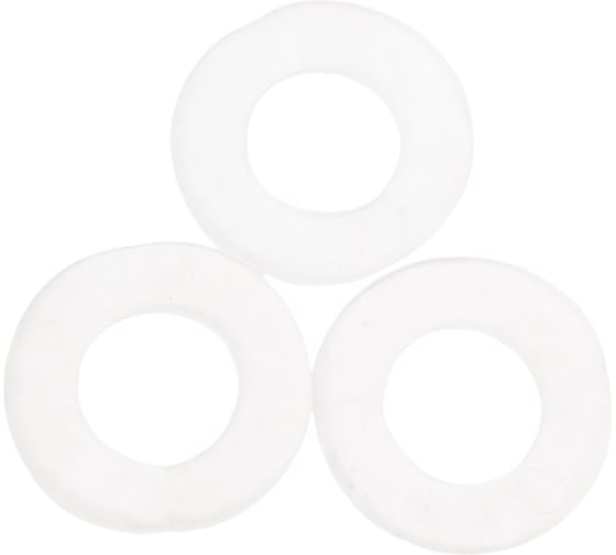Прокладка СТМ 1/2", силикон, 19x10x2 мм, 20 шт SSSWC012-20