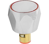 Комплект кран-букса + маховик R ROEGEN, красный RZ-DR-20