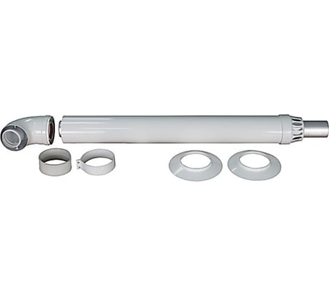 Комплект коаксиального дымохода 80 см Arderia D 60/100н