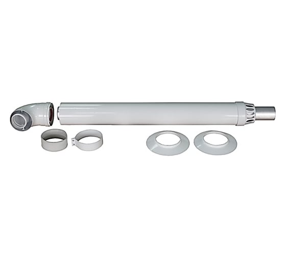 Комплект коаксиального дымохода 80 см Arderia D 60/100н 1