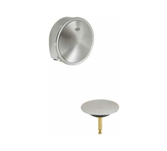 Наливной, сливной и переливной гарнитур GROHE Talento суперсталь 19952DC0