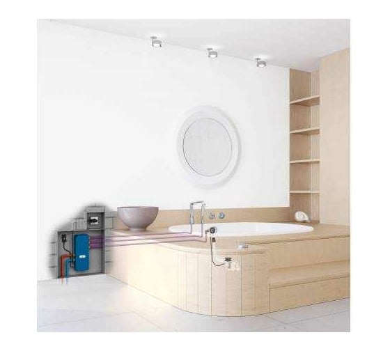 Наливной, сливной и переливной гарнитур GROHE Talento холодный рассвет матовый 19952GN0