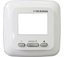 Корпус терморегулятора белый IWarm 710 Теплолюкс