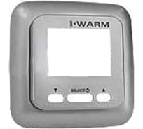 Корпус терморегулятора (серебро) Теплолюкс IWarm 720