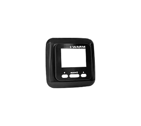 Корпус терморегулятора (черный) Теплолюкс IWarm 710