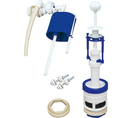 Арматура для бачка MasterProf штоковая, боковое подключение ИС.110566