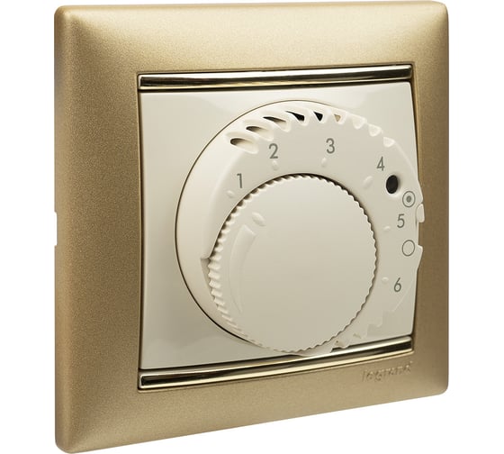 Терморегулятор для тёплого пола Legrand Valena 16А 250В слоновая кость 774191
