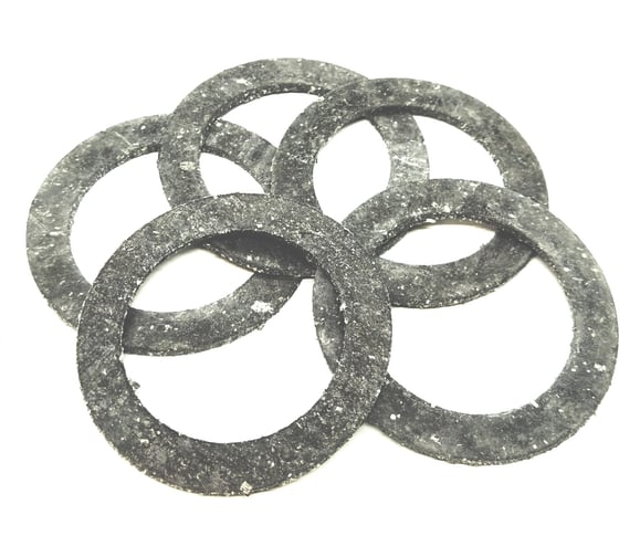 Паронитовая прокладка HG 1 1/2" (45x63x2мм) 5 шт (12615) 4960752