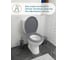 Крышка для унитаза FORA серая FOR-LID59 7