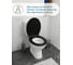 Крышка для унитаза FORA черная FOR-LID60 7