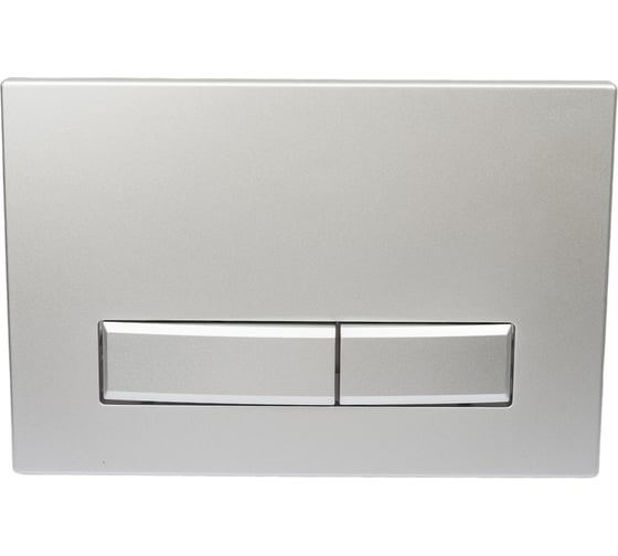 Панель смыва AQUATEK KDI-0000024 (009C) Slim Хром матовый 00000119657