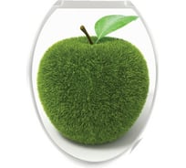 Сиденье для унитаза Росспласт "Универсал Декор" Яблоко 528888