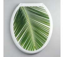 Сиденье для унитаза Росспласт "Универсал Декор" Пальма 528887