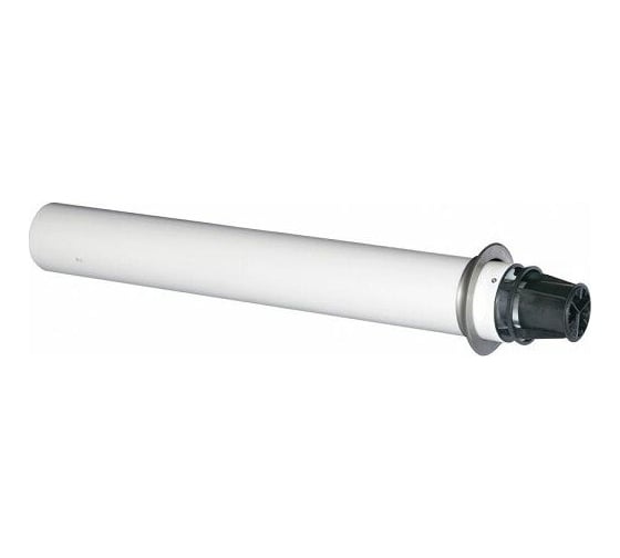 Коаксиальная труба Baxi с наконечником диам. 60/100 мм, длина 750 мм KHG71410181- 1