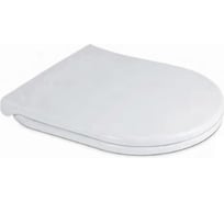 Сиденье для унитаза PRIMANOVA TWIN D-образное, термопласт, двойное (съемная вставка для детей) DR-10004