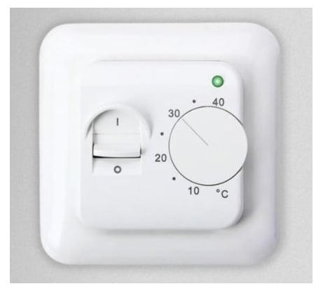Терморегулятор для тёплого пола ТеплоСофт механический RTC 70.26 белый 7026