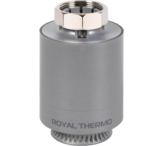 Электронный термостат Royal Thermo Smart Heat радиаторный, серебристый НС-1402606