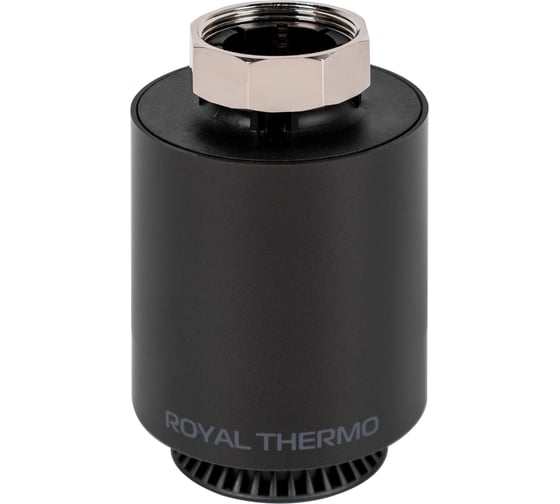 Электронный термостат Royal Thermo Smart Heat радиаторный, черный НС-1402610