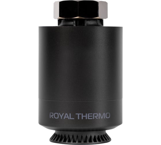 Электронный термостат Royal Thermo Smart Heat радиаторный, черный НС-1402610