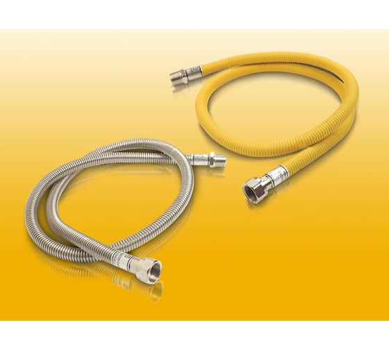 Сильфонная подводка для газа GM Cobra 1/2", г/ш, 2.5м GM 2500