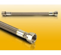Сильфонная подводка для газа GM Cobra 3/4", г/г, 0.4м GM 401