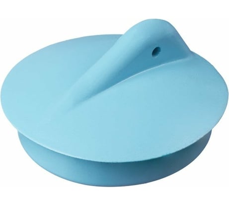 Пробка для ванн, раковин Профитт диаметром 39 мм, голубая 2226384
