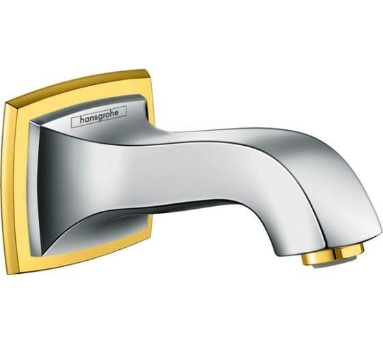 Излив на ванну Hansgrohe Metropol Classic хром/под золото 13425090 00052400 1