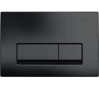 Смывная клавиша для двойного смыва Geberit 115.119.DW.1 Delta50 черный RAL 9005 00076138