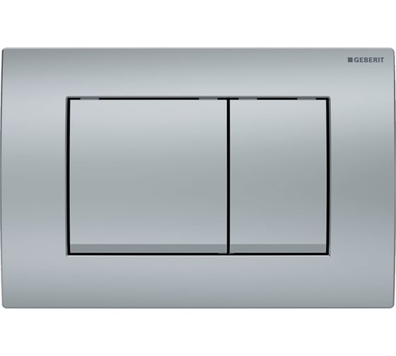 Смывная клавиша для двойного смыва Geberit 115.137.46.1 Delta30 матовый хром 00076152 1