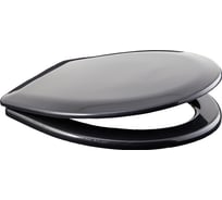 Крышка для унитаза ORIO регулируемая темно-серая К-01-2