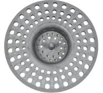 Ситечко ORIO для раковины, мойки, ванны серое А-6678-2