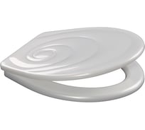 Крышка для унитаза ORIO регулируемая ЛЮКС перламутровая КУ2-6