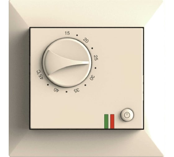 Терморегулятор Grand Meyer крем совместим с Legrand Valena GM-109i