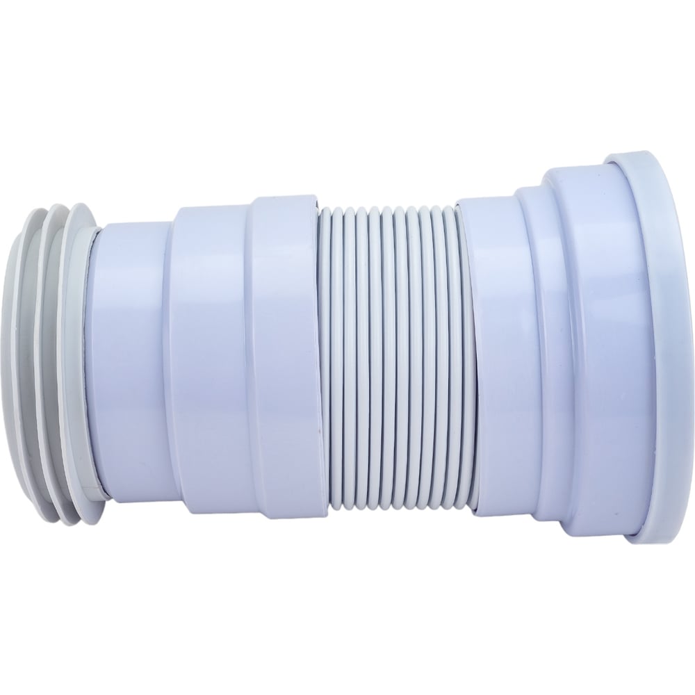 Раздвижной слив для унитаза ORIO, армированный сверхгибкий. Длина:L=220 ...