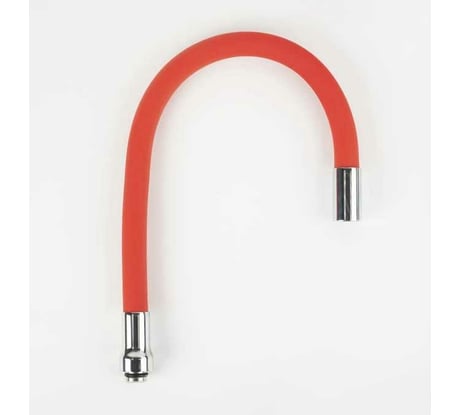 Излив для кухни IDDIS силикон, 500 мм, гибкий, красный 995FB50R5SM