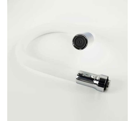 Излив для кухни IDDIS силикон, 500 мм, гибкий, белый 995FB50W5SM