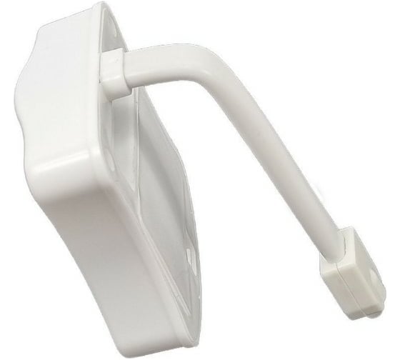 Led-подсветка для унитаза URM с датчиком движения на ааа-батарейках, 8 цветов, пластик, белая D01277