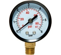 Радиальный манометр ETERNA Engineering 6 бар, 1/4", 50 мм eternamanometer_6rad