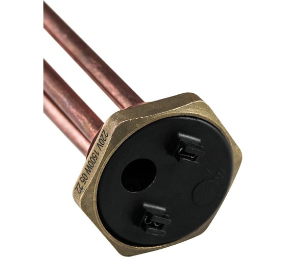 Тэн для водонагревателя MasterProf rdt 1500w, 220v, медь, резьбовой ИС.210095