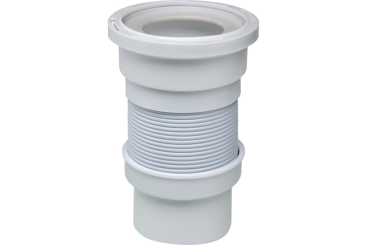 Труба для унитаза VIRPLAST гофрированная, армированная, D110 мм, L190 ...