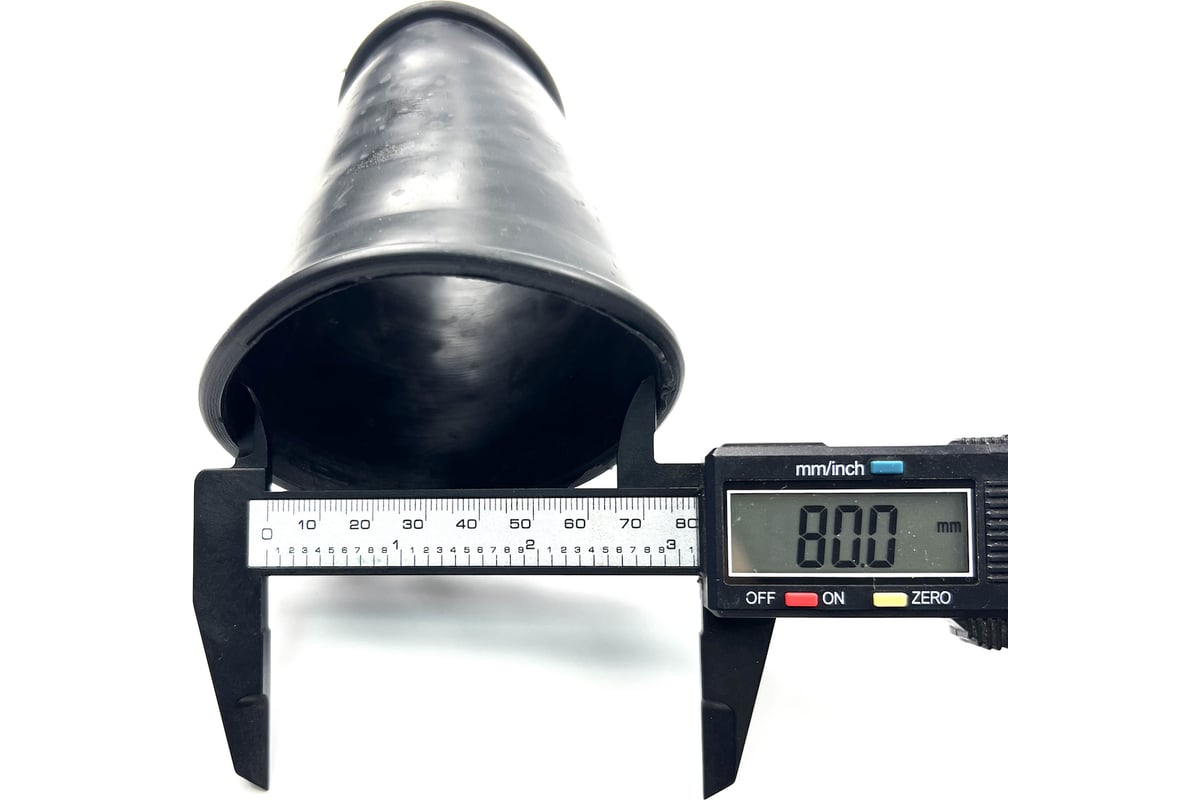 Сантехническая манжета Профитт канализационная, конусная d 60x80 черная ...