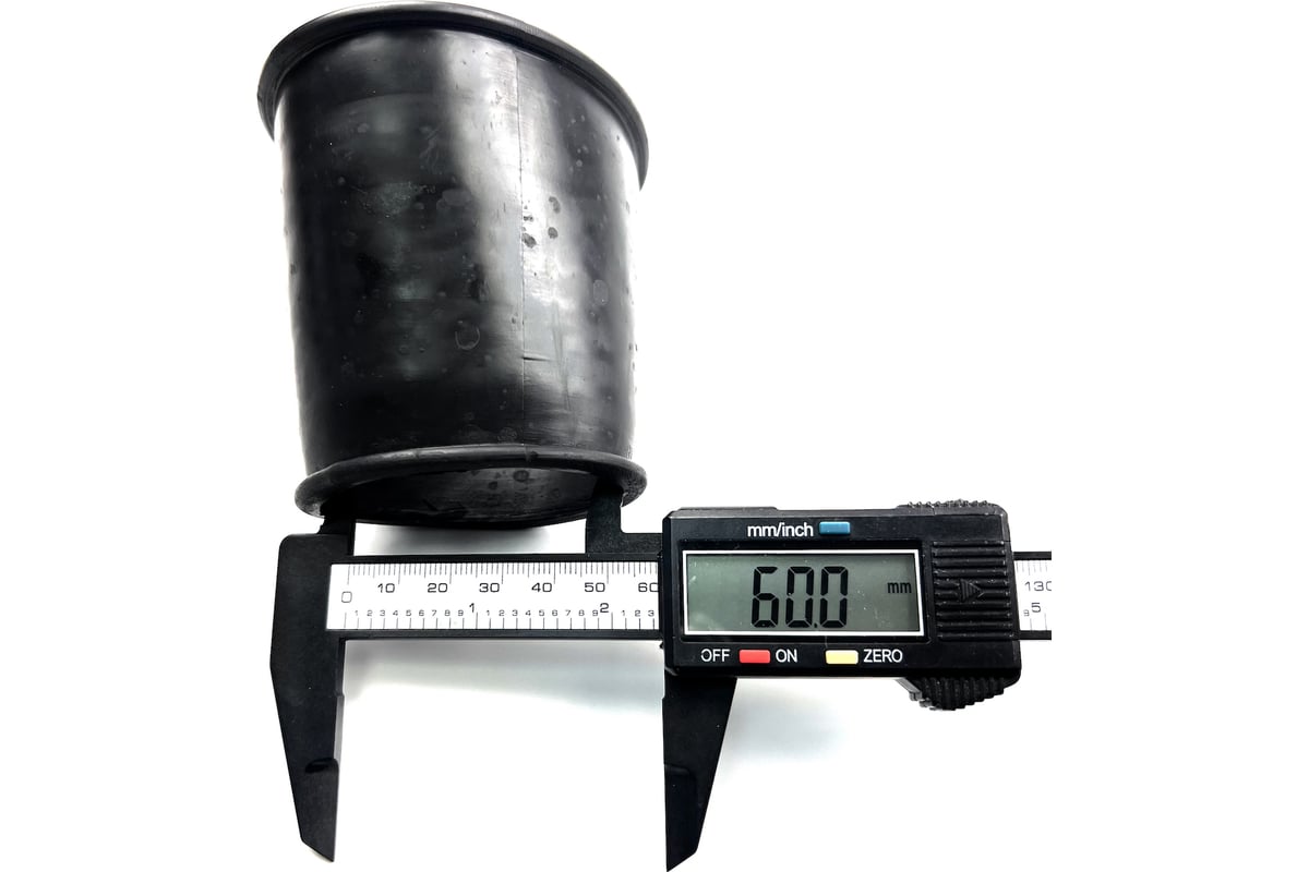 Сантехническая манжета Профитт канализационная, конусная d 60x80 черная ...