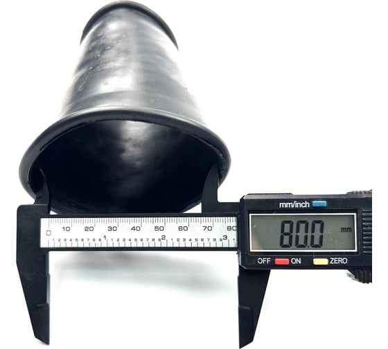 Сантехническая манжета Профитт канализационная, конусная d 60x80 черная 2227626